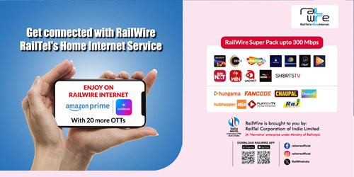 RailWire Broadband in Midnapore – Powered by Cyber Web